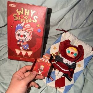 POP MART Halloween WHY SO SERIOUS Blind Box - Crimson Dancer Baby Molly Pendant